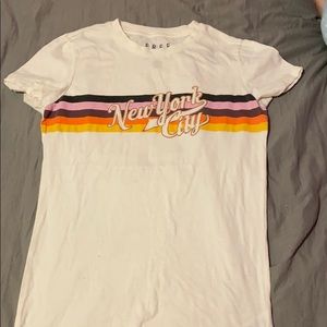 White New York City T-Shirt